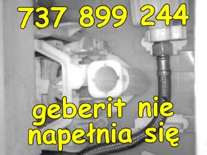 geberit nie napełnia się