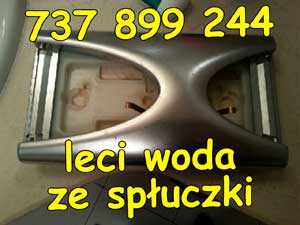 leci woda ze spłuczki