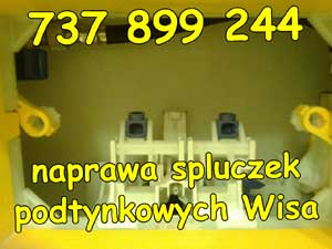 naprawa spluczek podtynkowych Wisa
