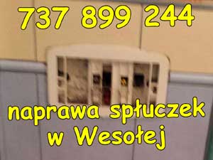 naprawa spłuczek w Wesołej