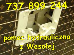 pomoc hydrauliczna z Wesołej
