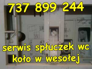 serwis spłuczek wc koło w wesołej