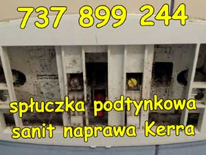 spłuczka podtynkowa sanit naprawa Kerra