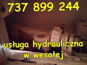 usługa hydrauliczna w wesołej