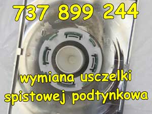 wymiana usczelki spistowej podtynkowa